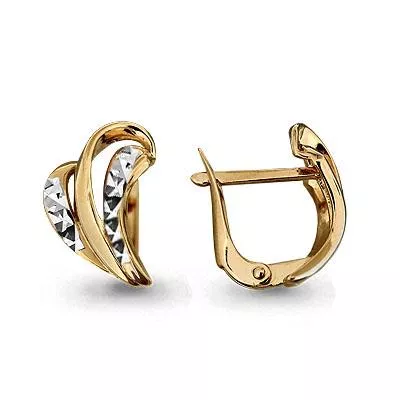 Серьги, артикул LV31738, золото