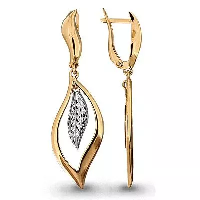 Серьги из золота, артикул LV31727