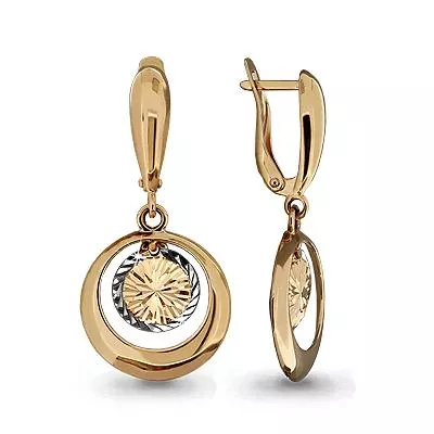 Серьги, золото, артикул LV31725