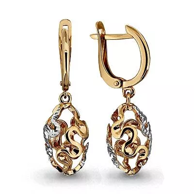 Серьги, золото, артикул LV31704