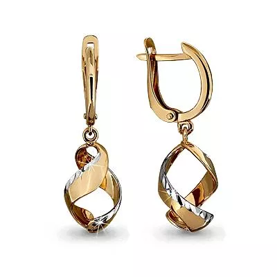 Серьги из золота, артикул LV31703