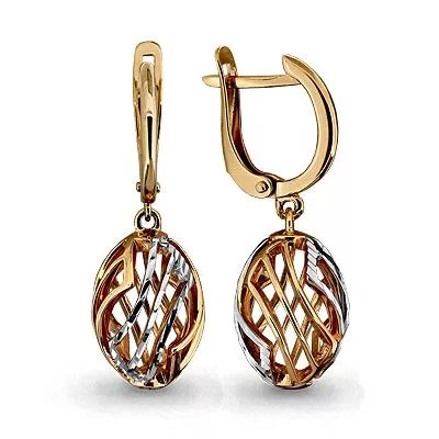 Серьги из золота, артикул LV31700