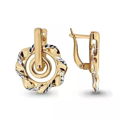 Серьги из золота, артикул LV31696
