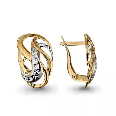 Серьги, артикул LV31694, золото