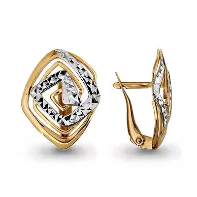 Серьги, золото, артикул LV31692