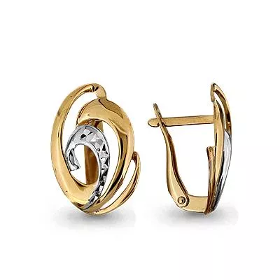 Серьги из золота, артикул LV31690