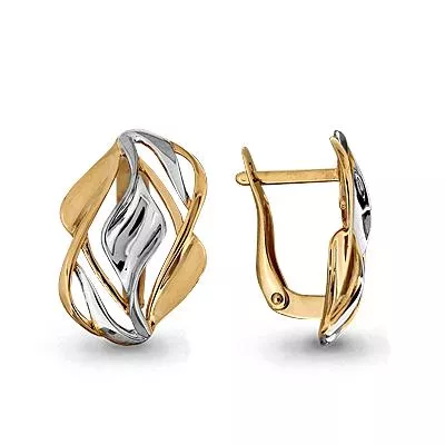 Серьги, артикул LV31688, золото