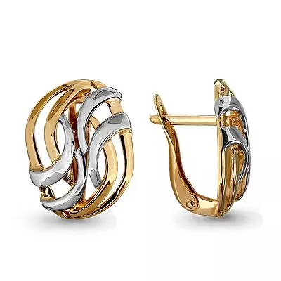 Серьги, артикул LV31679, золото