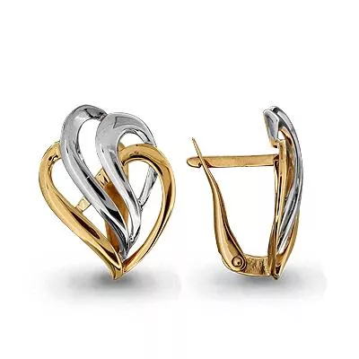 Серьги из золота, артикул LV31674