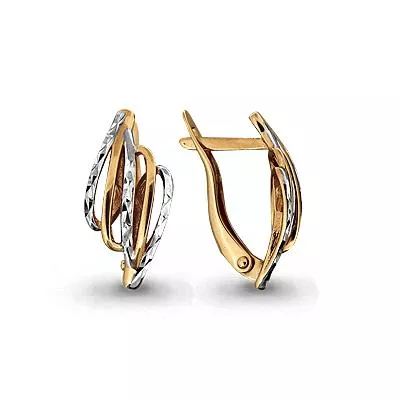 Серьги из золота, артикул LV31666