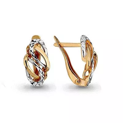 Серьги, артикул LV31658, золото