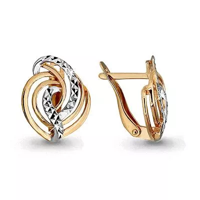 Серьги, золото, артикул LV31656