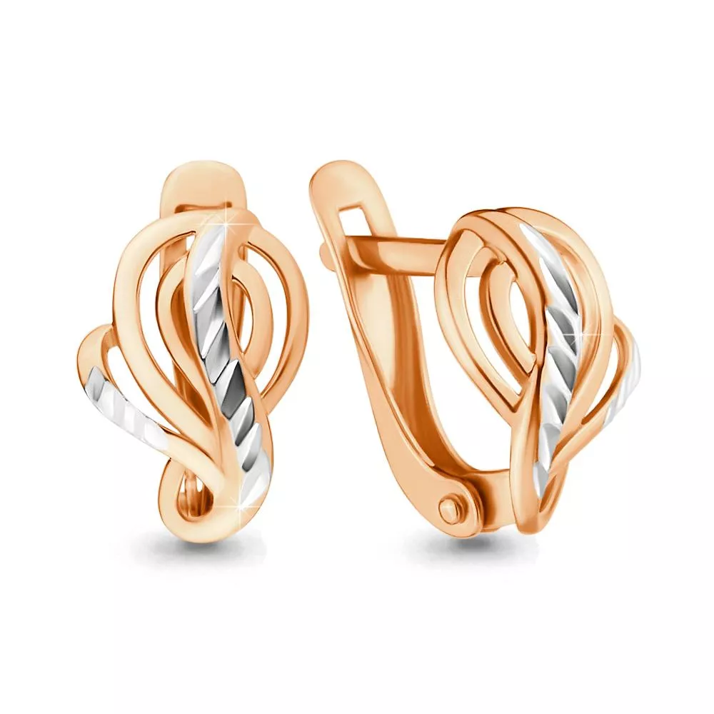 Серьги, артикул LV31645, золото