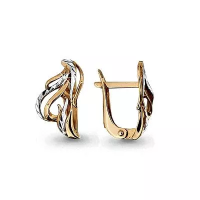 Серьги из золота, артикул LV31638