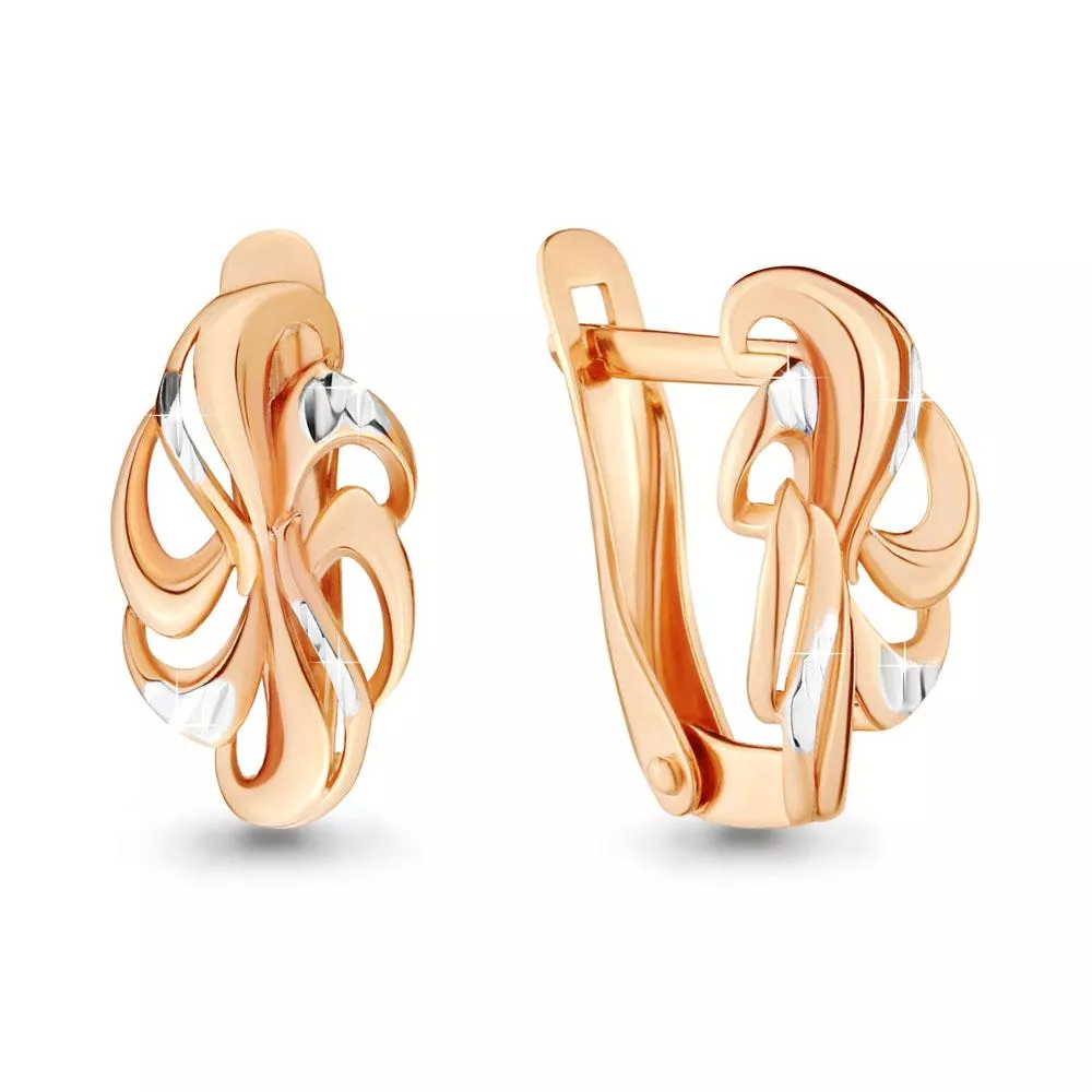 Серьги, артикул LV31636, золото