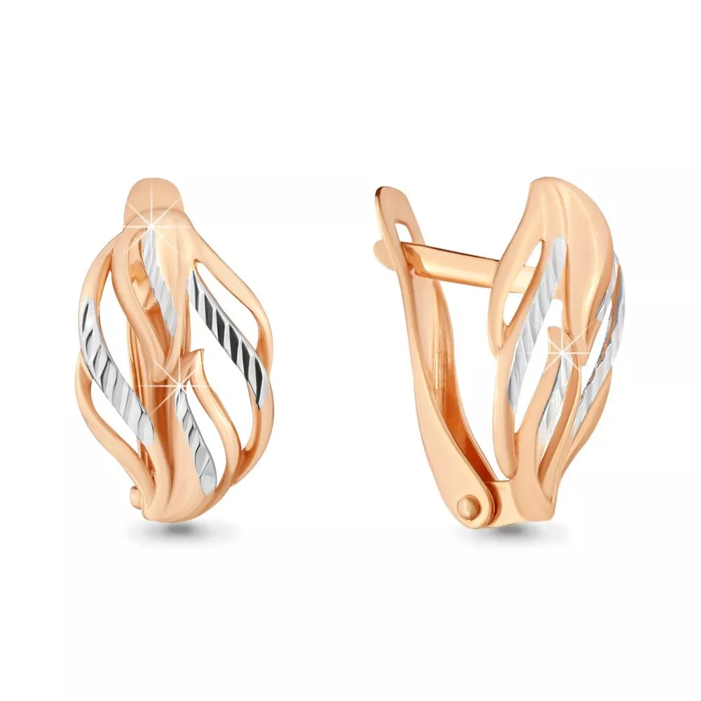 Серьги, артикул LV31629, золото