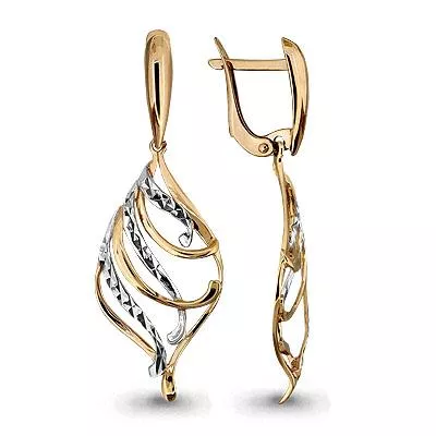 Серьги, золото, артикул LV31627