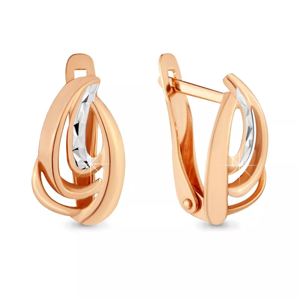 Серьги, артикул LV31626, золото