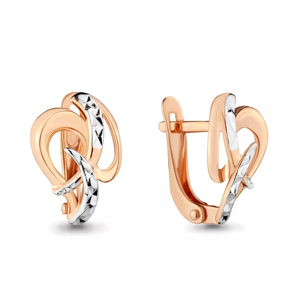 Серьги из золота, артикул LV31625