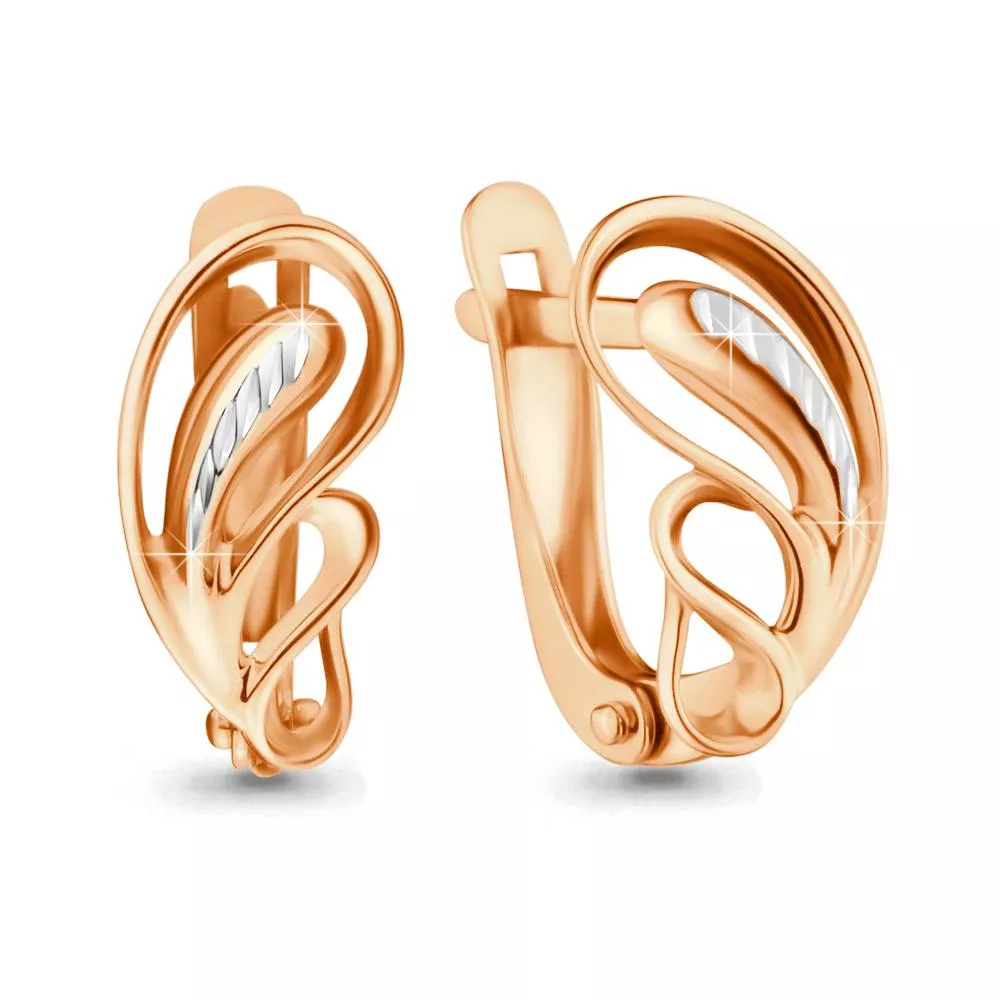 Серьги, артикул LV31618, золото