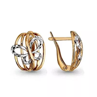 Серьги из золота, артикул LV31614