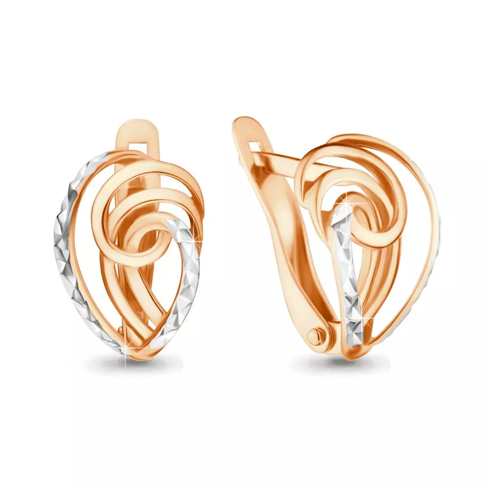 Серьги, артикул LV31612, золото