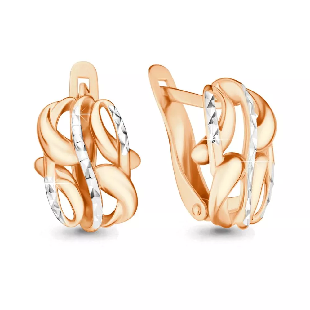 Серьги из золота, артикул LV31605