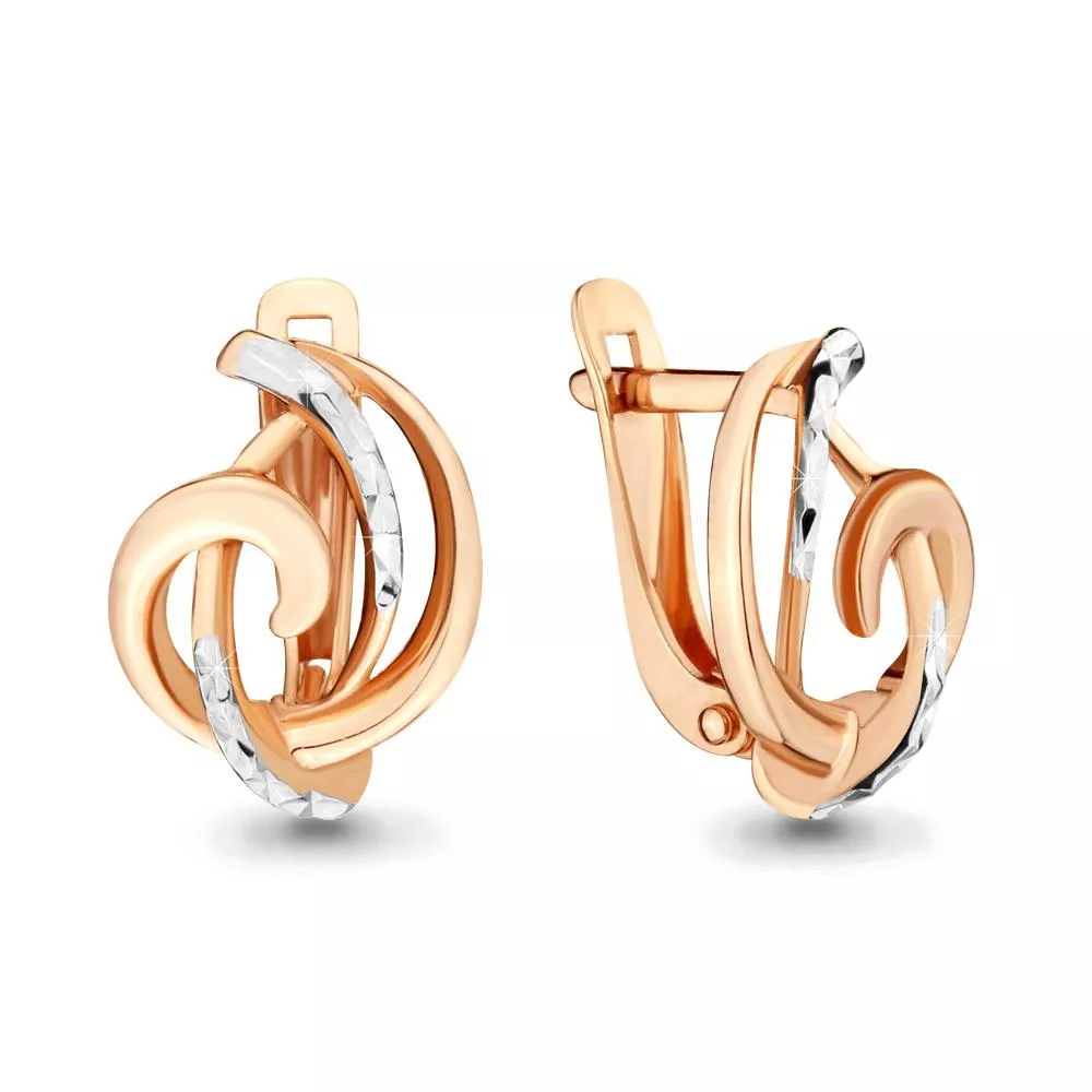 Серьги, артикул LV31597, золото