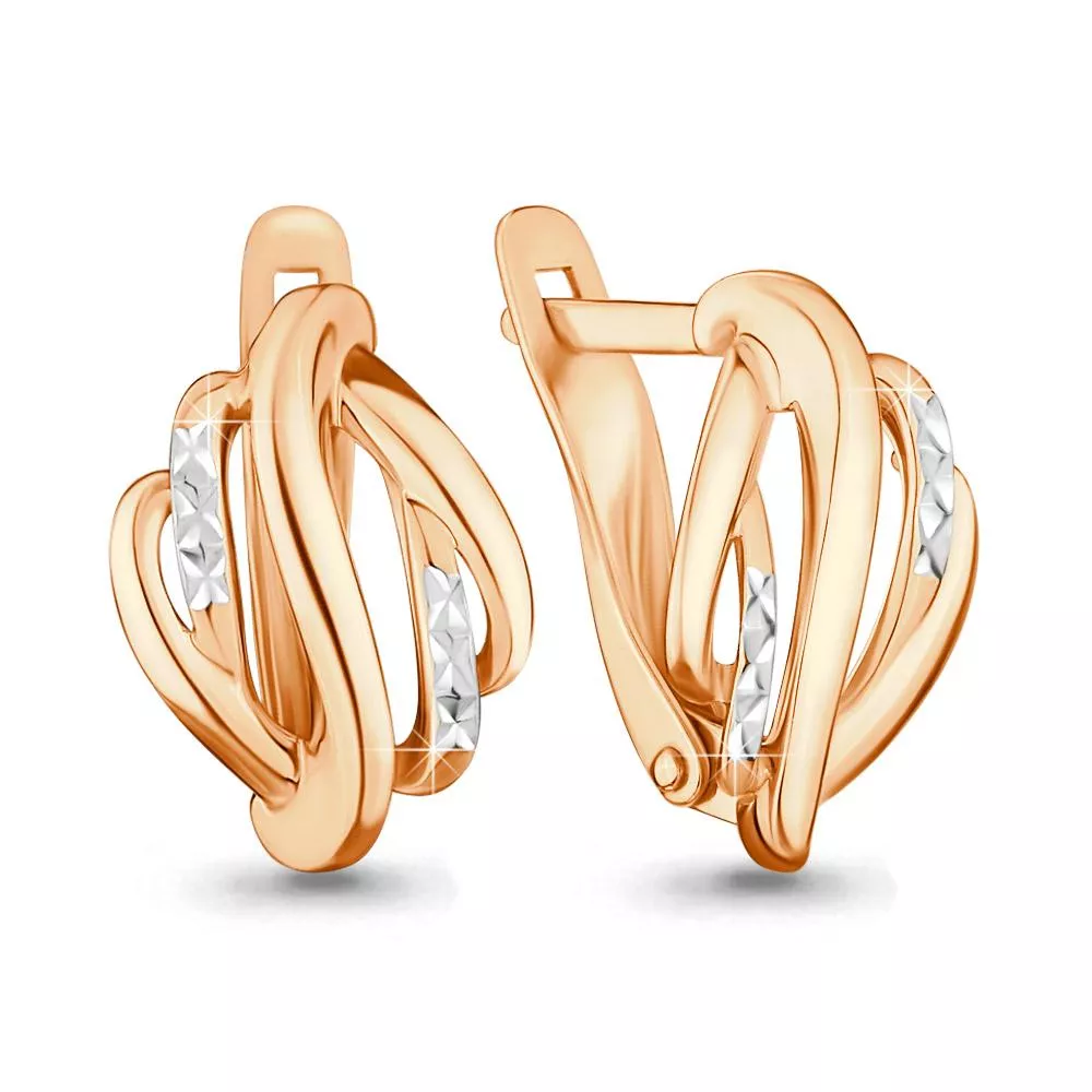 Серьги, артикул LV31581, золото