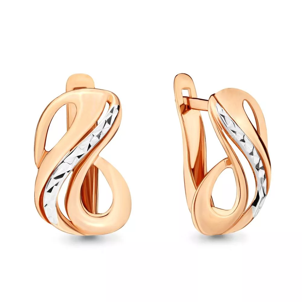 Серьги, артикул LV31574, золото