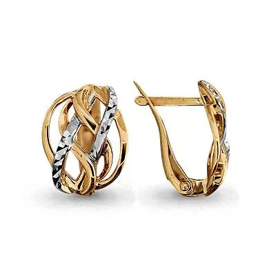 Серьги из золота, артикул LV31573