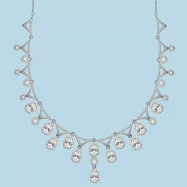 Колье, артикул LV73523А, серебро