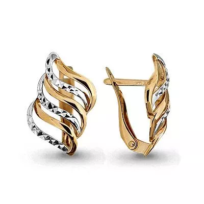 Серьги из золота, артикул LV31567