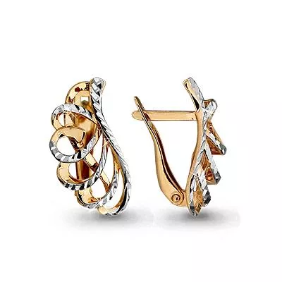 Серьги, артикул LV31563, золото