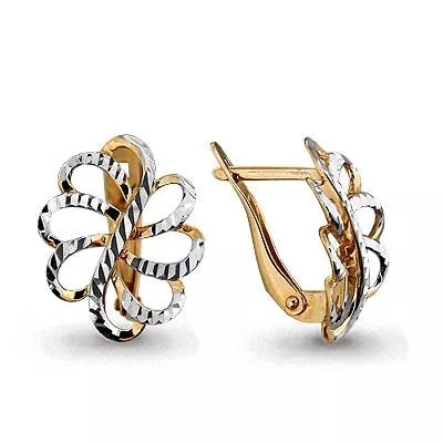 Серьги из золота, артикул LV31560