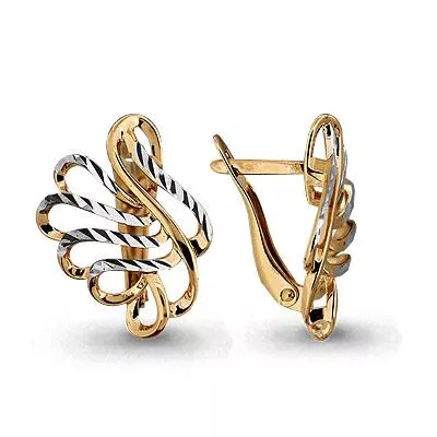 Серьги, артикул LV31558, золото