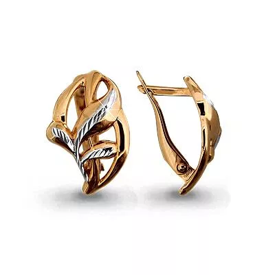 Серьги, артикул LV31545, золото