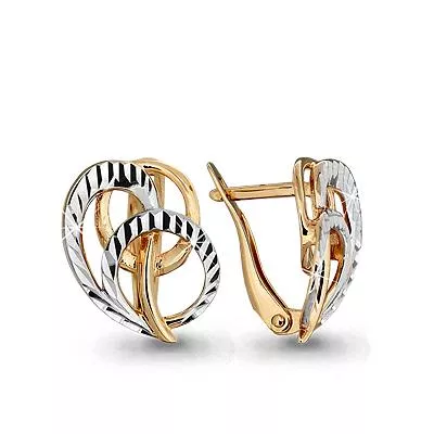 Серьги, артикул LV31528, золото