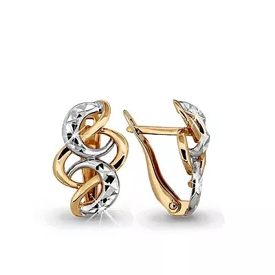 Серьги из золота, артикул LV31527