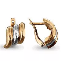 Серьги из золота, артикул LV31510