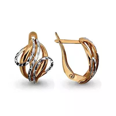 Серьги, золото, артикул LV31507