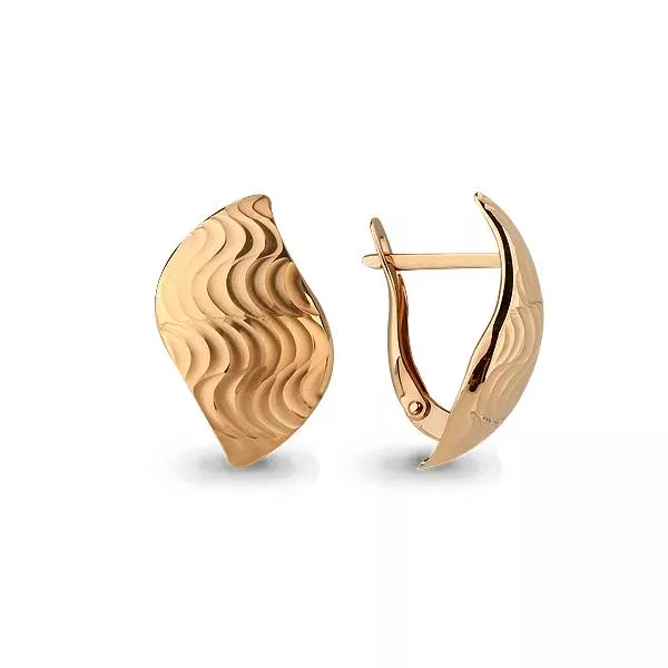 Серьги, артикул LV31477, золото