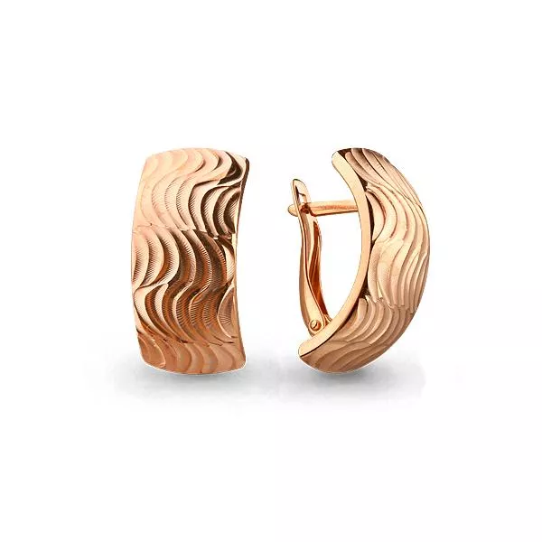 Серьги из золота, артикул LV31457