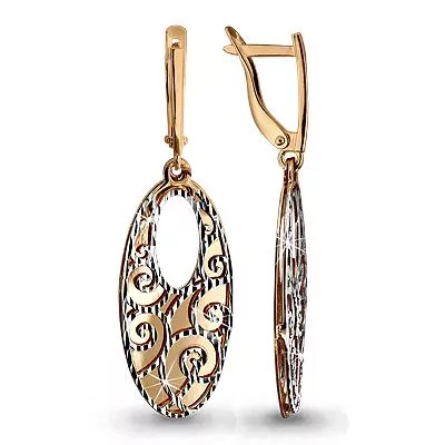 Серьги, артикул LV31341, золото