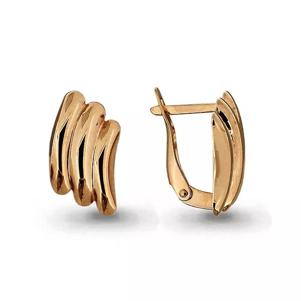 Серьги из золота, артикул LV31301