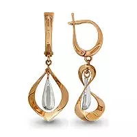 Серьги, артикул LV31234, золото