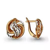 Серьги из золота, артикул LV31224