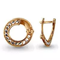 Серьги из золота, артикул LV31205