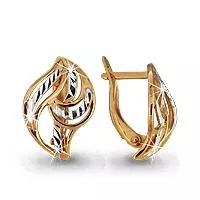 Серьги, артикул LV31204, золото