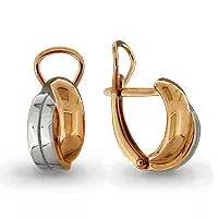 Серьги из золота, артикул LV31197